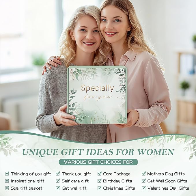 Self Care Gifts Spa Gifts for Women, Birthday Gifts Get Well Soon Gifts for Women Care Package, Sympathy Gift Baskets, Thinking of You for Mom Girlfriend Sister Wife