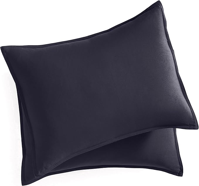 UGG Full/Queen Comforter Set with 2 Pillow Shams, Lightweight Down Alternative Blanket, Reversible Cozy Warm All Season Washable, Hypoallergenic Bedding Set, Navy Blue (Leonora)