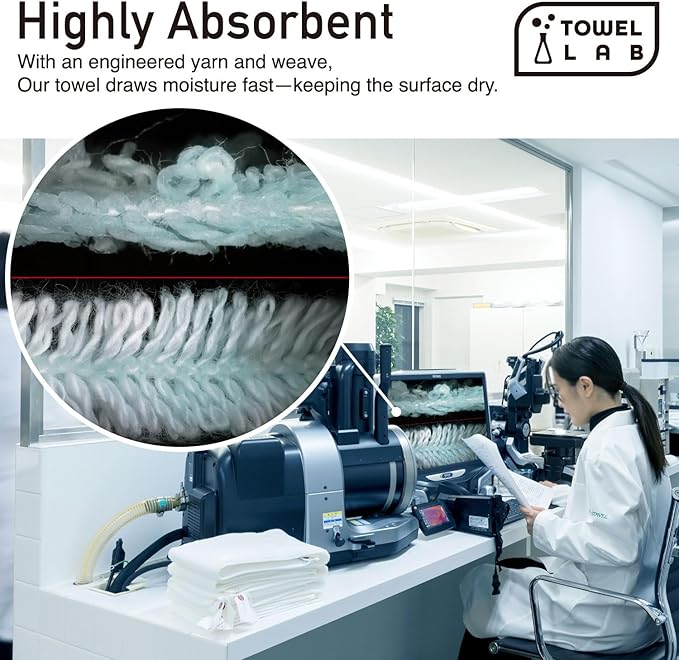 [Japan Technology], Plush Light-Weight Towel, Bath Towel (30x54 inches), 520GSM, Sage Green, Pack of 4, Quick Dry, High Absorbency, 100% Cotton