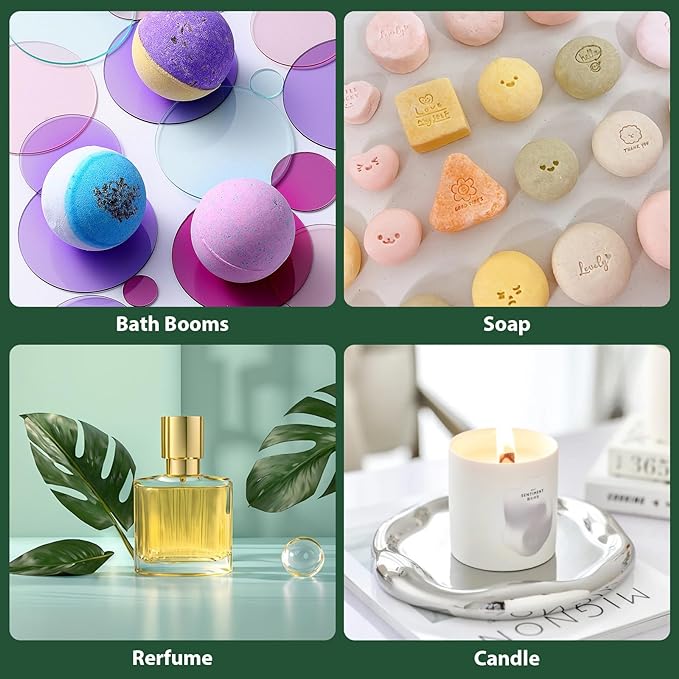 Essential Oils by FUHITIM,15 Pcs Essential Oil Set - for Diffuser, Massage, Fragrance Oil Scent for DIY Candle and Soap Making (15 * 5ML)