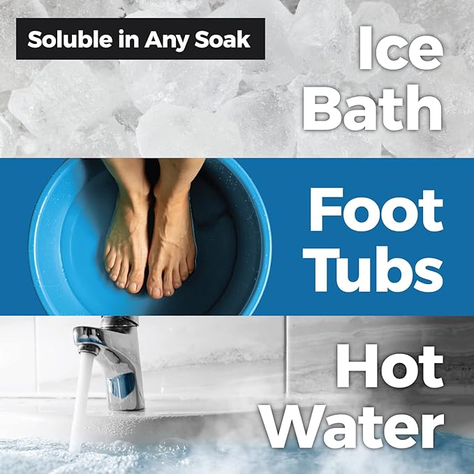 Dynamic Recovery Combo Set: Epsom Salt Soak & Bath Bombs | Muscle Soak and Skin Hydration (2) Pack