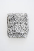 GRACED SOFT LUXURIES Throw Blanket Softest Warm Elegant Cozy Comfy Cuddly Cheetah Faux Fur Adults, Couch, Sofa, Arm Chair (Snow Leopard, Extra Large 60" x 80")