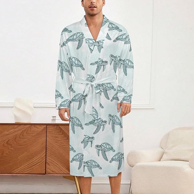 Soft Robes for Women Lightweight Kimono Bathrobe Full-Length Loungewear