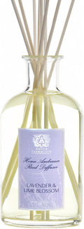 Antica Farmacista Home Ambiance Diffuser - Long-Lasting Reed Scent Diffuser - Luxury Room Freshener Gift - Lavender & Lime Blossom, 16.9 fl oz