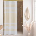 Madison Park Shower Curtain Spa Waffle Weave Stall Shower Curtain for Bathroom 3M Scotchgard Moisture Management, Spa Quality Modern Shower Curtains for Bathroom, Stall: 36x72'' Cream
