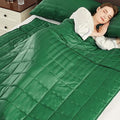 Weighted Blanket Kids (36"x48" 3lbs),Ultra Soft and Cozy Cooling Weighted Blanket Kids,Heavy Blanket with Machine Washable Soft Blanket, Forest Green
