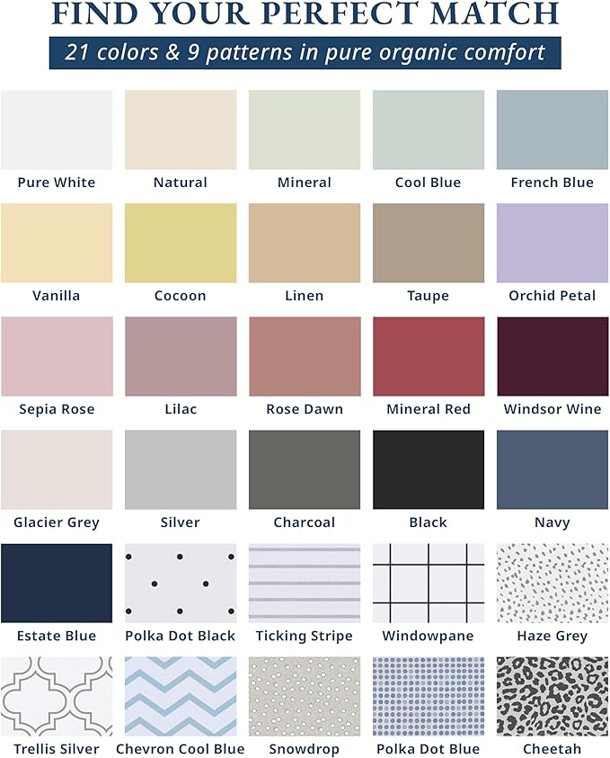 LANE LINEN 100% Organic Cotton Twin XL Sheets Set, Fully Elasticized Bed Sheets Set Twin XL Size Perfetct for Hospital beds, Deep Pocket Soft & Comfy Sheets Set Twin XL Size-Taupe