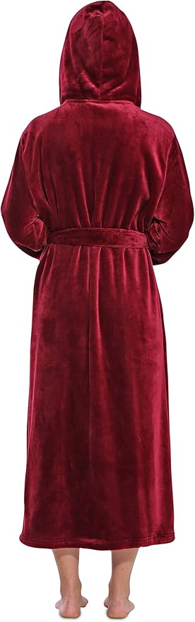 Turquaz Oversize Plush Robes For Women, Soft Warm Fleece Bathrobe for Women