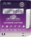 AllerEase Ultimate Allergy Protection and Comfort Zippered Mattress Protector, King
