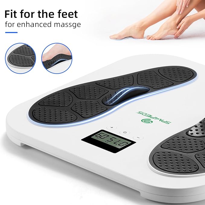 Transcutaneous Electrical Nerve Stimulator, Foot Massager, TENS & EMS for Pain Relief, 10 Modes and 20 Levels with Remote Control, Neuropathy, Relieve Swelling, Cramps, Plantar Fasciitis