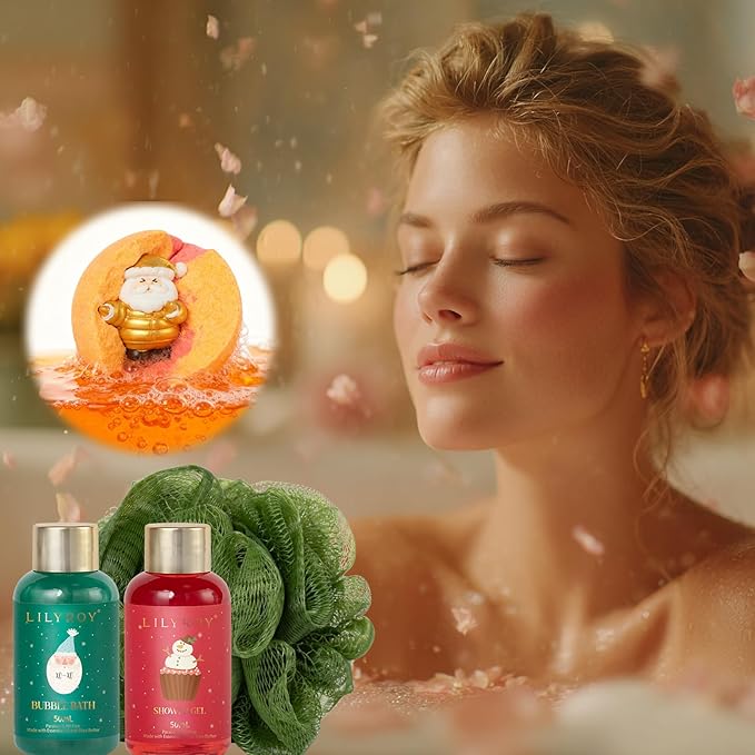 Advent Calendar 2025 Christmas Gifts for Women Mom - Luxury 2025 Gift Box for Christmas, Bath and Body Gift for Sister, Girlfriend, Wife, Mom｜Spa Set Bath Gift Idea for Female Friends