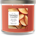 Yankee Candle Sugared Cinnamon Apple, Scented Candle, 14.5oz 3-Wick Candle Jar with up to 40 Hours Burn Time, Giftable