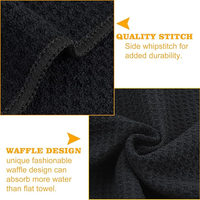 SUNLAND Microfiber Sports Workout Towels Fast Drying Fitness Sweat Towels for Men & Women Lightweight Multi-Purpose Gym Exercise Towel