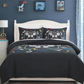 Full Size Comforter Set for Boys-7 Pieces Gamer Glow in The Dark Full Bedding Sets for Kids, Ultra Soft Bed in A Bag with Sheets