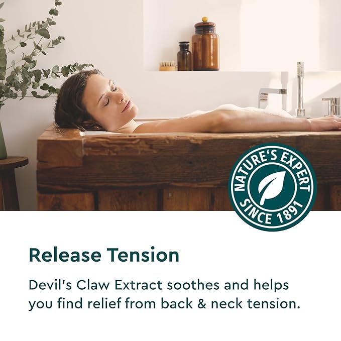 Kneipp Back & Neck Devils Claw Mineral Bath Salt - Soothe & Release Tension - 17.6 oz - Up to 10 Baths