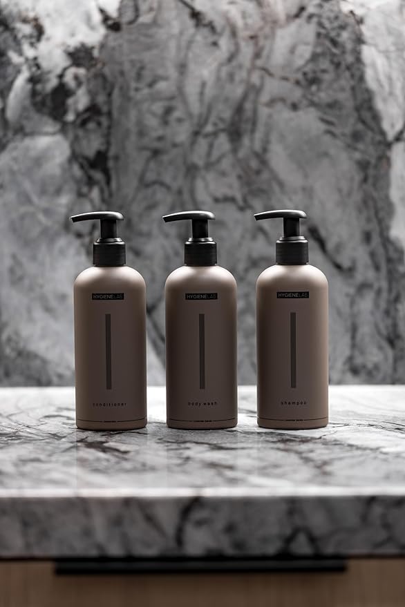 HygieneLab Mens Natural Body Wash - Ultra Hydrating, EWG Verified Clean Formula, Lavender Sands Scent, Sulfate-Free, Paraben-Free, Phthalates-Free, Gentle & Effective for Healthy Skin (10 oz)