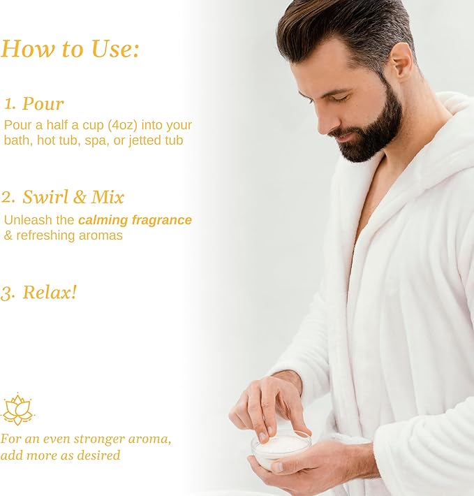 Relax Spa & Bath, Epsom & Dead Sea Salts, Aromatherapy Bath Salts for Hot Tub, Bath, or Spa, Infused with Magnesium, 32 oz Each, 7 Pack RX Therapy