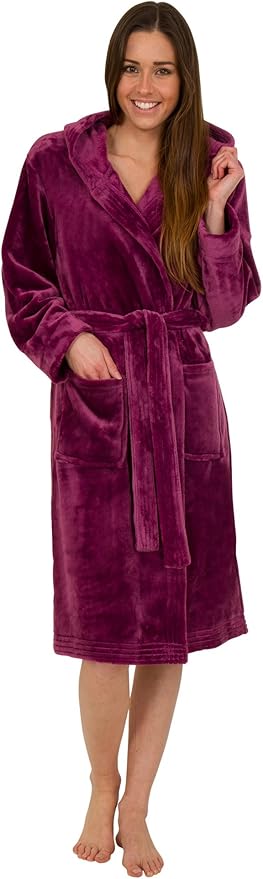 Florentina Women's Soft Fleece Robe