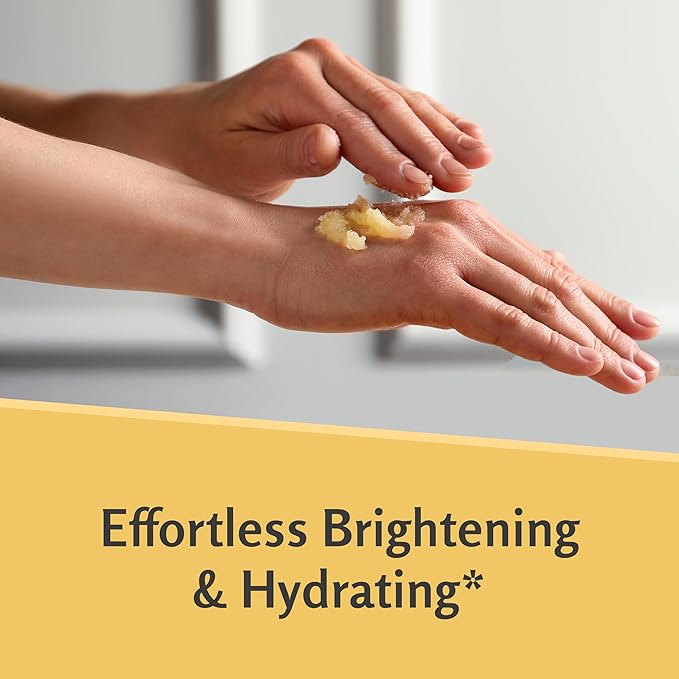 Exfoliating Turmeric Scrub and Skin Exfoliator with Collagen and Coconut Oil, Gently Exfoliates Face, Body, Hands, and Feet, Moisturizing Skincare, 16 oz by M3 Naturals