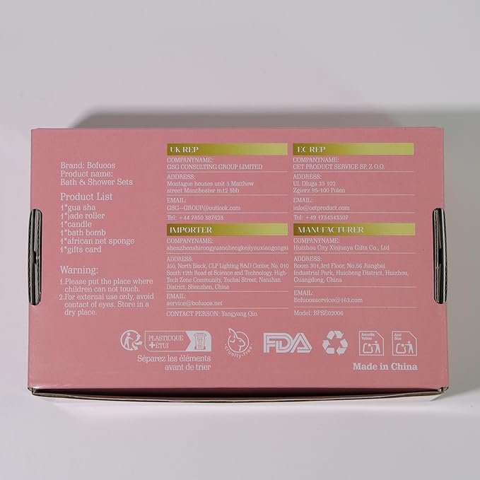 Christmas Gifts for Women - Stocking Stuffers for Women, Luxurious Self Care Relaxation, White Elephant, Birthday, Valentines Day Gift Ideas for Her, Wife, Mom, Unique Pink Beauty Gift Set