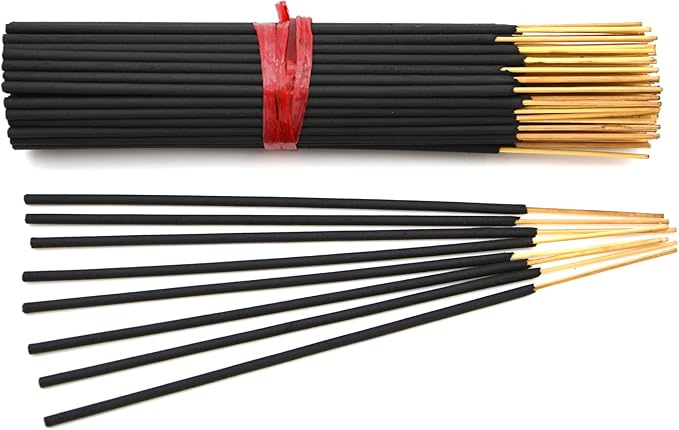 Christmas Tree Exotic Incense Sticks 7 Inch - Bulk 1 Bundle 85 to 100 Sticks - Natural 7" Long Lasting Aroma That Burns for 30 to 45 Minutes.