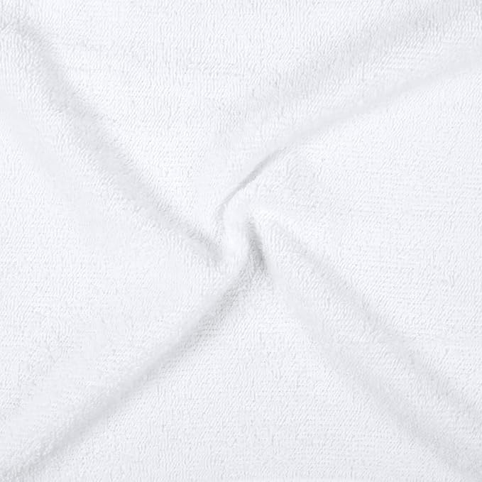 Amazon Basics washcloth for bathroom, 100% Cotton Extra Absorbent , Fast Drying - salon towels - 24-Pack, Petal Pink, Lavender, White, 12 x 12 in