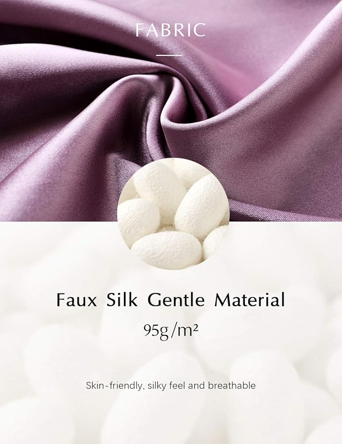 PRODESIGN Satin Kimono Robe Women Long Silky Kimono Bathrobe Sleepwear Wedding Bridesmaid Robe