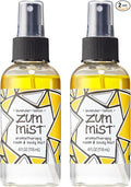 Indigo Wild Zum Mist Room & Body Spray - Aromatherapy Essential Oil Spray - Natural Body Mist & Room Spray - Lavender-Lemon Scent - 4 fl oz (2 Pack)