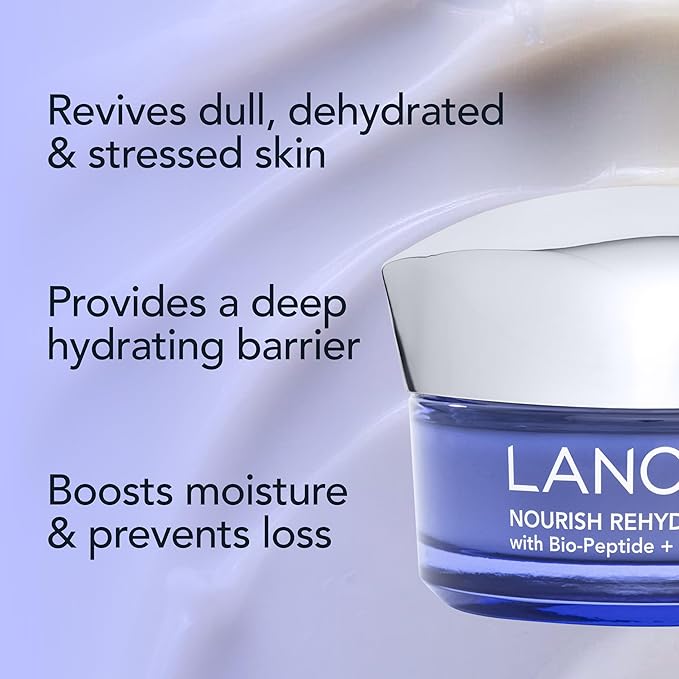 Lancer Skincare Nourish Rehydration Moisturizing Face Mask with Bio-Peptide and Vitamin B3, 1.7 Ounces
