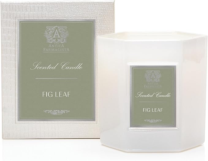 Antica Farmacista Luxury Scent Candle - Decorative Home Candle - Long-Lasting & Premium Scented - Luxury Gift - Fig Leaf, 9 oz