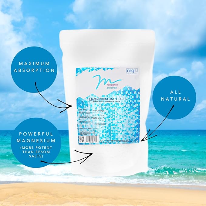 2.2lb MagneSoothe Magnesium Bath Salt