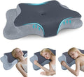Cervical Pillow for Neck Pain Relief, Memory Foam Pillow, Ergonomic Contour Bed Pillow, Soft for Side Sleep Stomach Sleeping and Back Sleepers