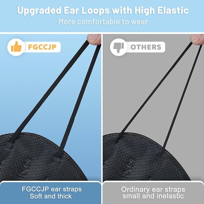 KN95 Face Mask 30pcs Disposable Face Masks Individual Packed Safety 5 Layers Breathable Cup Dust Masks Filtration>95%