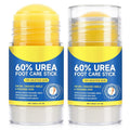 Urea Foot Cream, Urea Cream 60 Percent for Feet, Foot Cream for Cracked Heels and Dry Skin, Cracked Heel Repair Cream Plus 2% Salicylic Acid, for Calluses and Hard Skin 2PCS