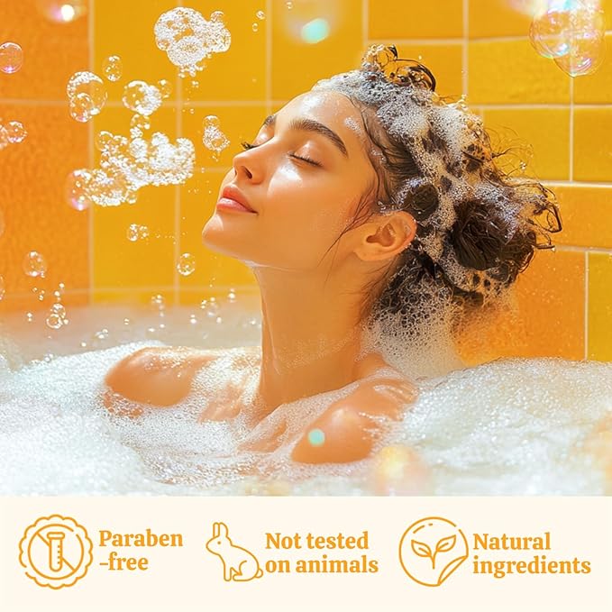 Gifts for Women BODY & EARTH Birthday Gift Sets, Vanilla Bath Set Spa Gifts for Women, 6pcs Womens Gift Vanilla Spa Kit for Christmas