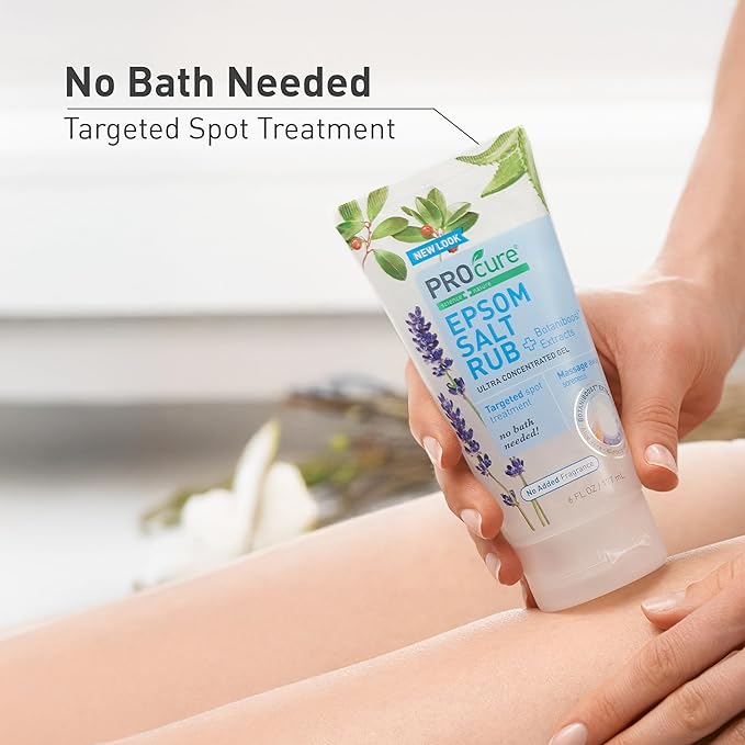 Procure Epsom Salt Rub Gel - 2 Pack