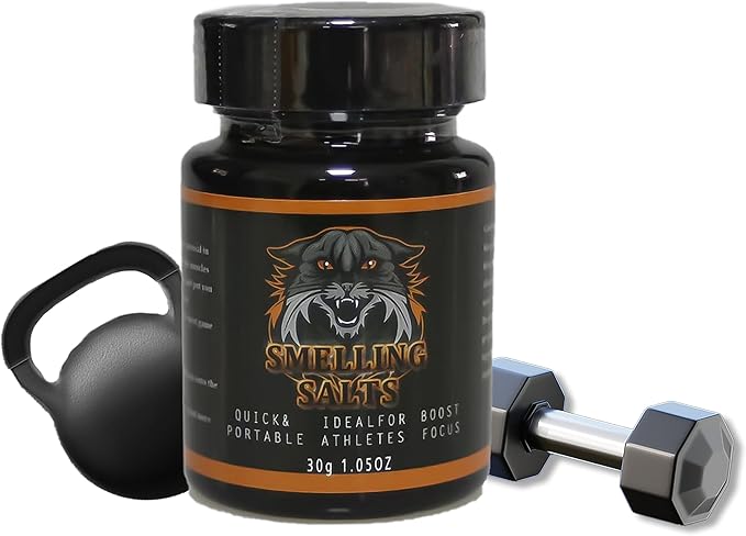 ELECANE Powerful Salts for Athletes, Activate Salts for Wake-up Athletes in Powerlifting, Football and Fitness.（1PC）