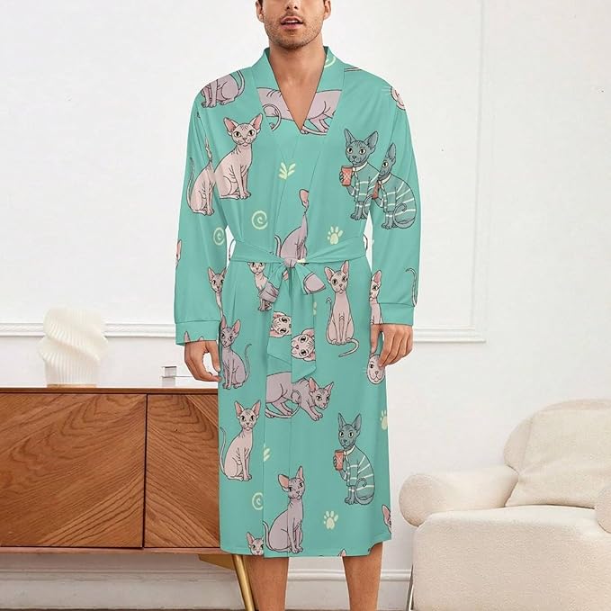Soft Robes for Women Lightweight Kimono Bathrobe Full-Length Loungewear