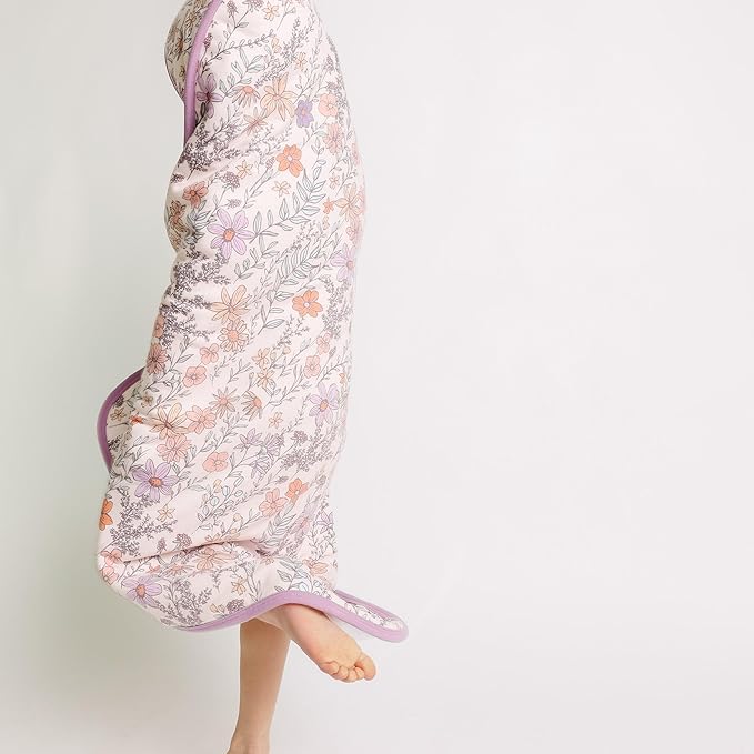 Copper Pearl Premium Knit Hooded Bath Towel Flora