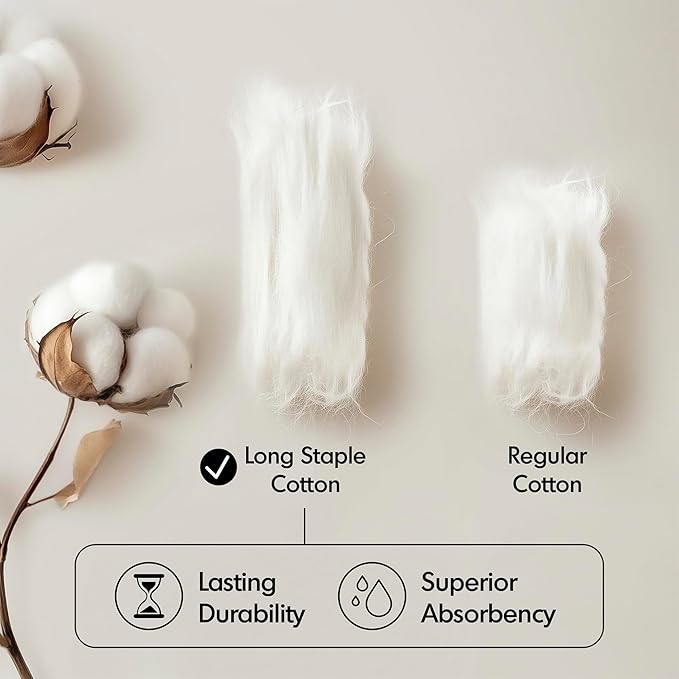 Madison Park 800GSM Bathroom Towel Set of 8 100% Cotton Bath Towel Set for Bathroom Luxurious Highly Absorbent 2 Bath Towels 2 Hand Towels 4 Washcloths Quick Dry Spa Quality Beige