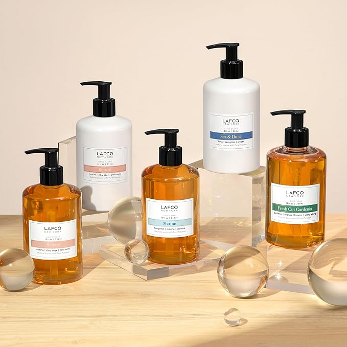 LAFCO New York Hand Cream, Sea & Dune - 12 oz - Restores & Repairs Skin - All Skin Types - Hypoallergenic, Synthetic Free & Cruelty Free - Made in Italy