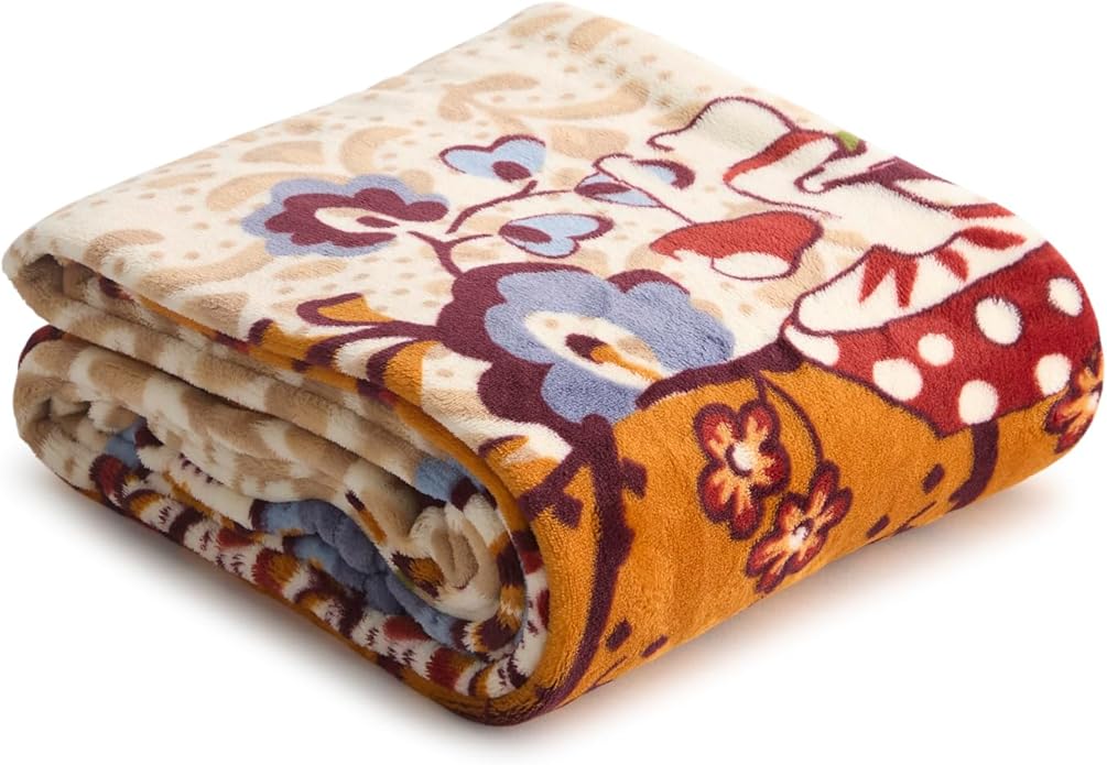 Vera Bradley Women's Disney Fleece Plush Throw Blanket