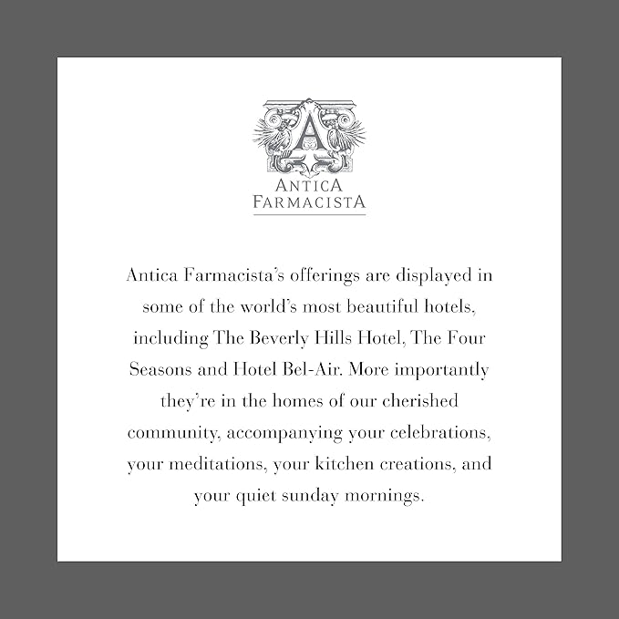 Antica Farmacista Home Ambiance Diffuser - Long-Lasting Reed Scent Diffuser - Luxury Room Freshener Gift - Ironwood, 8.45 fl oz