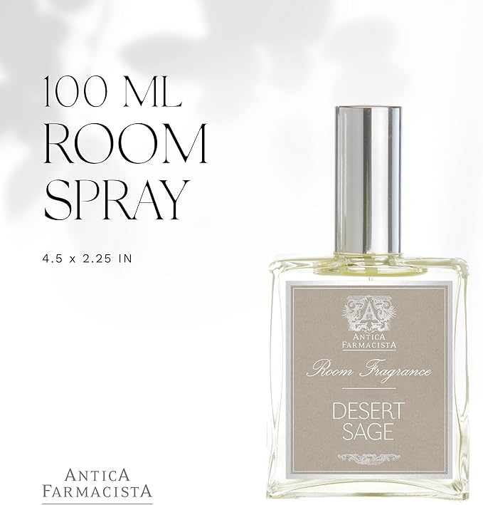 Antica Farmacista Room Spray - Desert Sage, 3.4 Fl Oz (Pack of 1)
