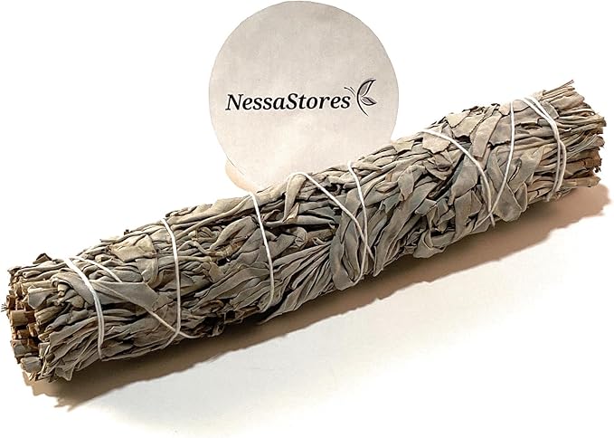 NessaStores - California White Sage Smudge Incense 9" Bundle #JC-139 (12 pcs)