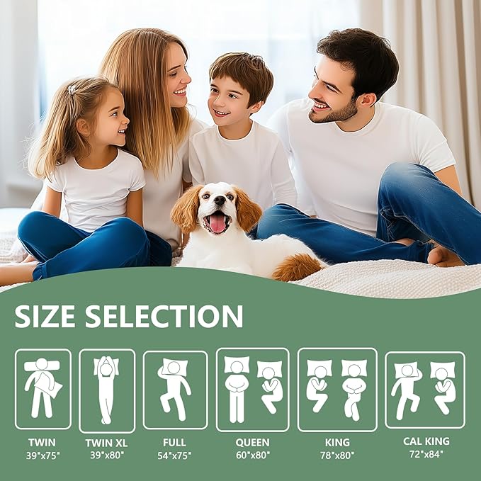 Premium Waterproof Mattress Protector California King Size, Breathable Bed Cover 3D Air Fabric Cooling Mattress Pad Cover Smooth Soft Noiseless Washable, 8''-21'' Deep Pocket (White)