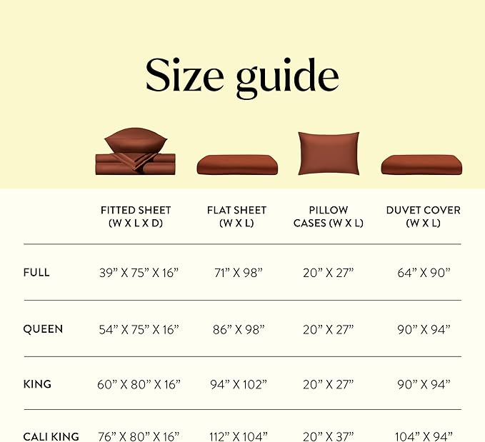 Miracle Made® Extra Luxe Cool It Tech Pillowcases (Terracotta, King/Cali King)