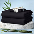 DECOLURE 100% Viscose Derived from Bamboo Sheets Twin Size 3pcs - Ultra Soft & Luxuriously Cooling, 17" Deep Pocket, Double Stitching, Perfect for Hot Sleepers - Twin Bed Sheets (Charcoal)