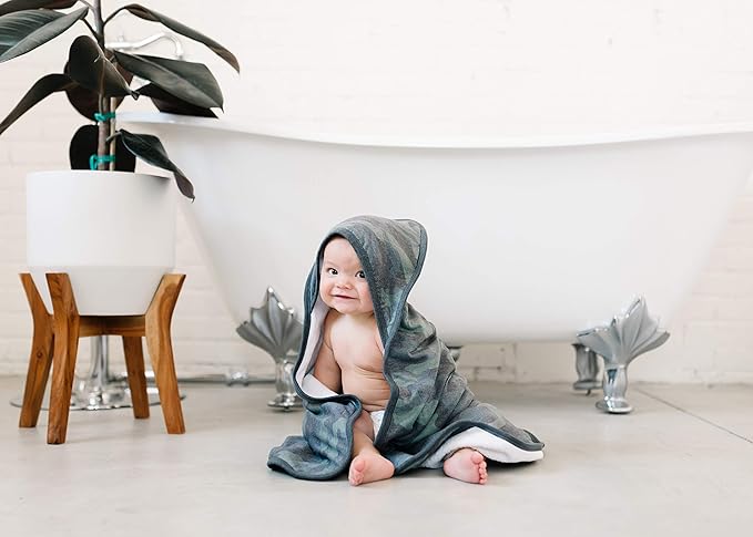 Copper Pearl Hooded Bath Towels Premium Knit/Terry Cloth Baby Towels with Hood, Pockets, and Cool Designs - Great to Gift and Make Bath Time Fun - Baby Bath Towel, Hunter