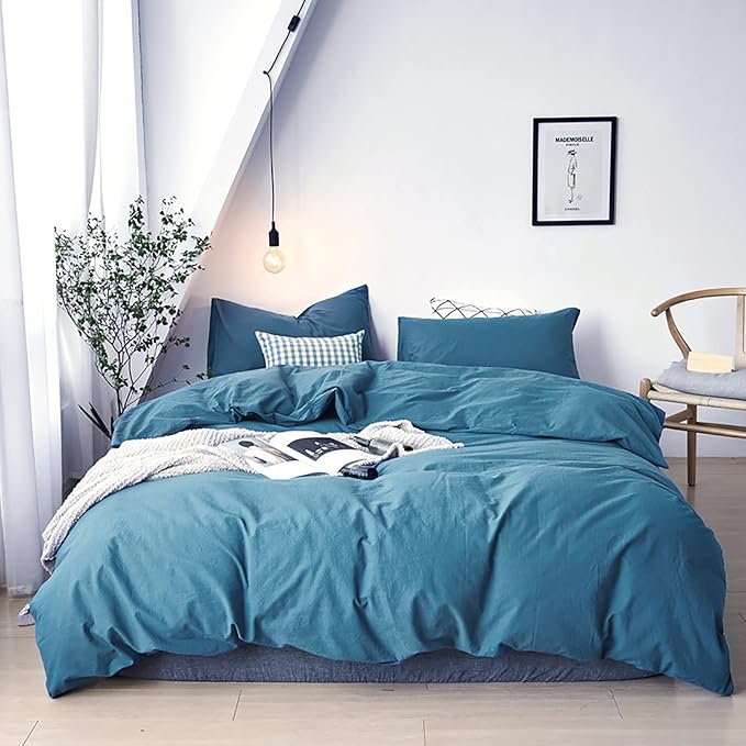 Blue Comforter Sets Twin Lake Blue Bedding Comforter Set Blanket Quilt Solid Color Modern Breathable Soft Mist Blue King Bedding Comforter Sets Twin Bed